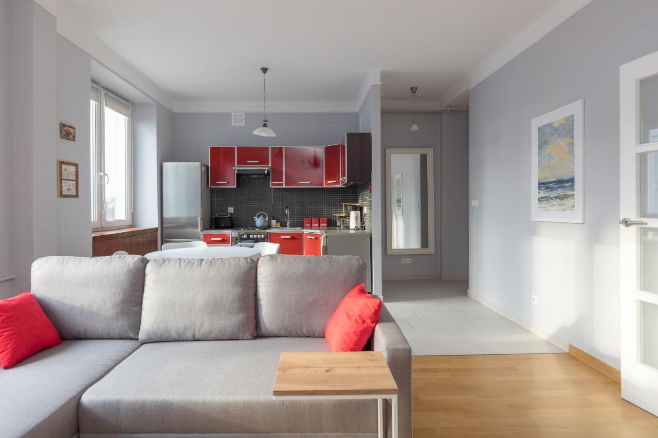 Metro Raclawicka Red Apartment Warszawa Eksteriør billede