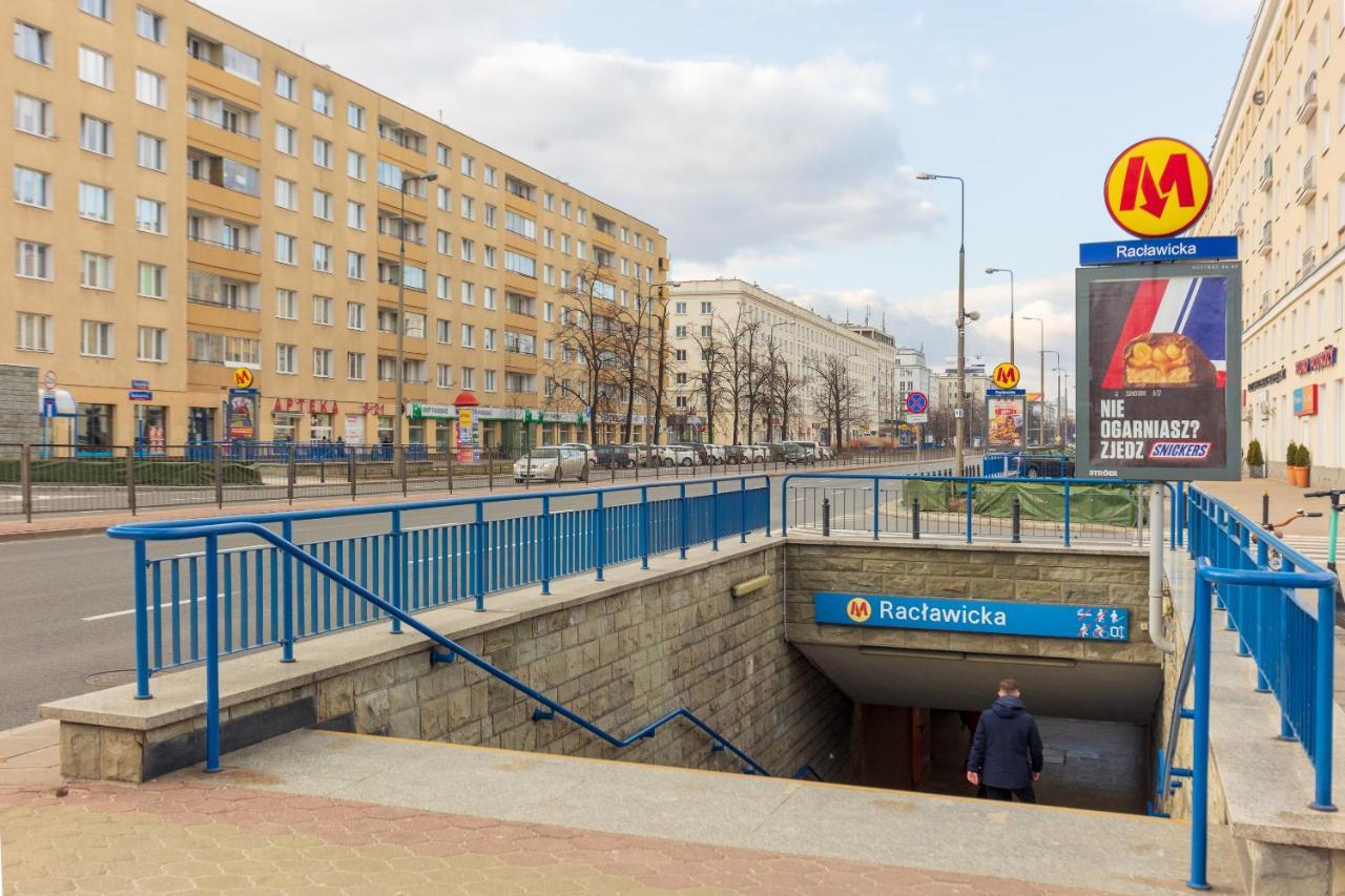Metro Raclawicka Red Apartment Warszawa Eksteriør billede