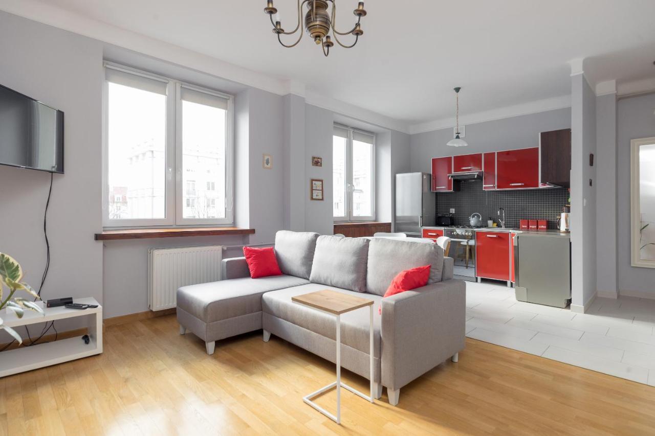 Metro Raclawicka Red Apartment Warszawa Eksteriør billede